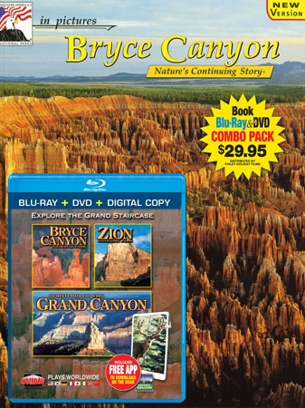 Bryce Canyon IP Book/Bryce, Zion N. Rim Grand Canyon Blu-ray